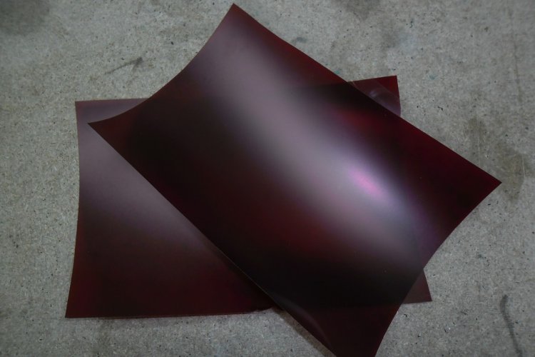 ruby film sheets 61cm x 1m