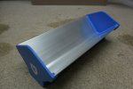 Aluminium Coating Trough with Plastic "clip-on" ends