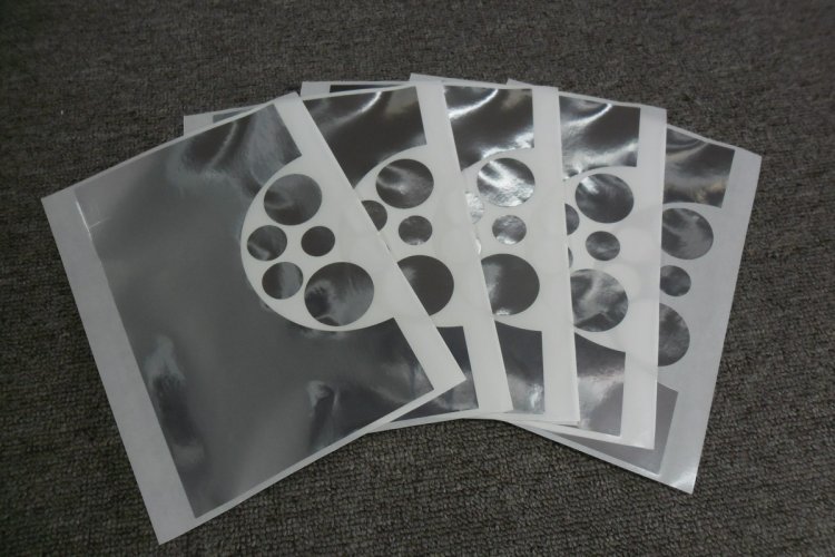 Adhesive Silver Mylar