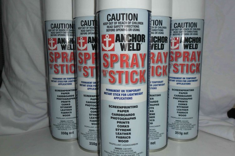 Anchor Weld spray and stick carton (12 cans)